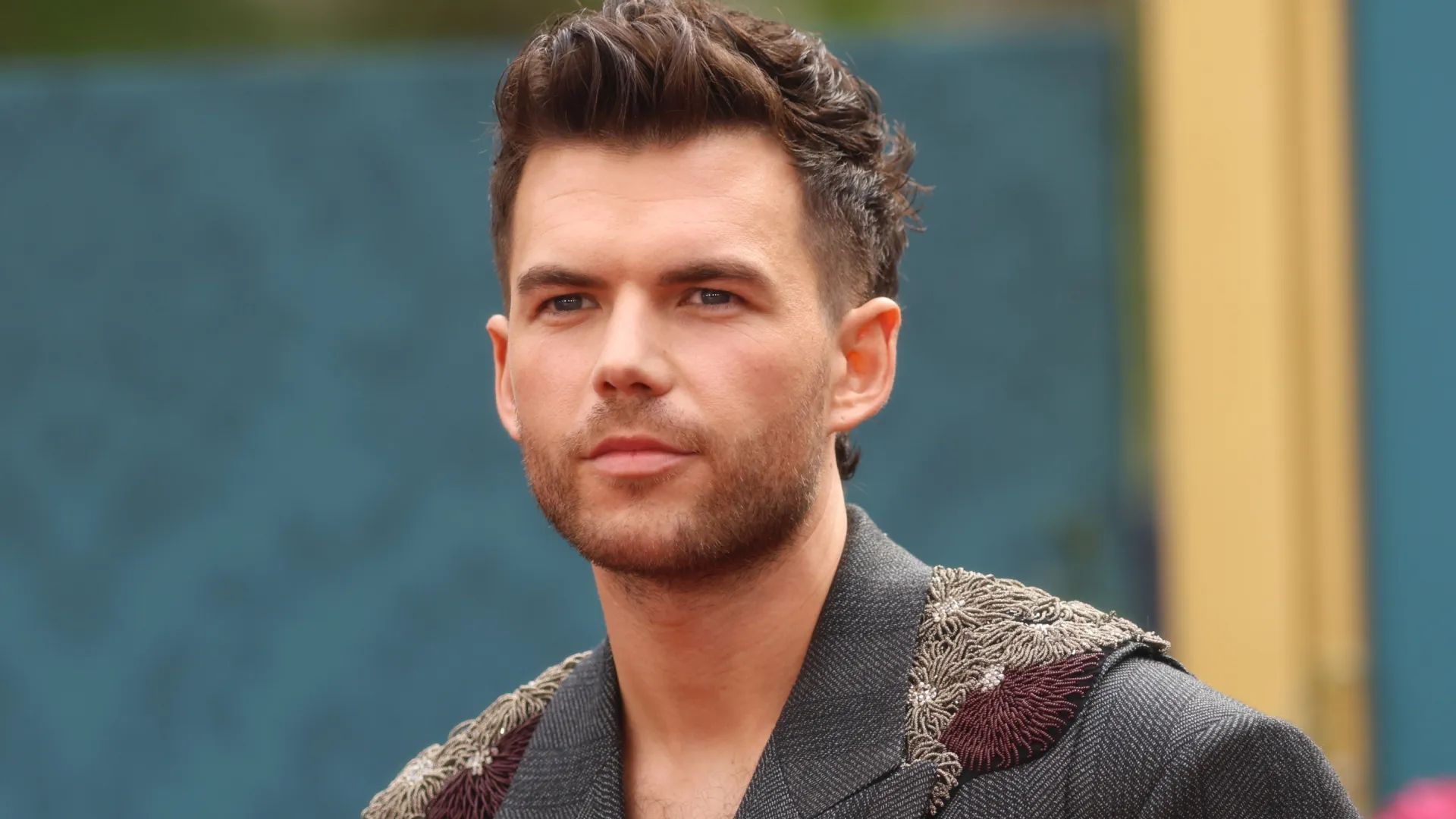 Luke Newton attends the “Bridgerton” Season Part two special screening at the Odeon Luxe Leicester Square on June 12, 2024 in London, England. (Photo by Lia Toby/Getty Images)