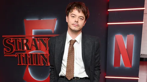 Charlie Heaton attends Netflix's Stranger Things SAG Nom Com Screening & Q&A at Metrograph on December 17, 2025 in New York City.