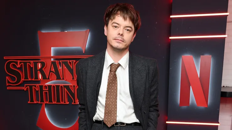 Charlie Heaton attends Netflix's Stranger Things SAG Nom Com Screening & Q&A at Metrograph on December 17, 2025 in New York City.