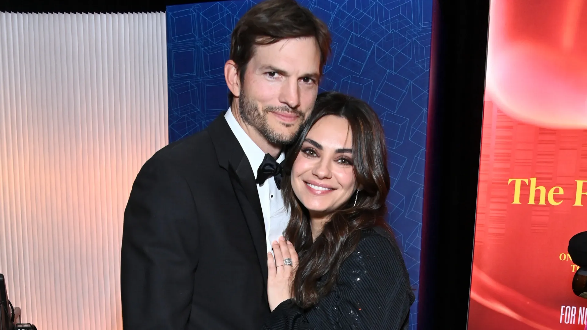 (L-R) Ashton Kutcher and Mila Kunis attend the Ninth Breakthrough Prize Ceremony at Academy Museum of Motion Pictures on April 15, 2023 in Los Angeles, California. (Photo by Araya Doheny/Getty Images for Breakthrough Prize)