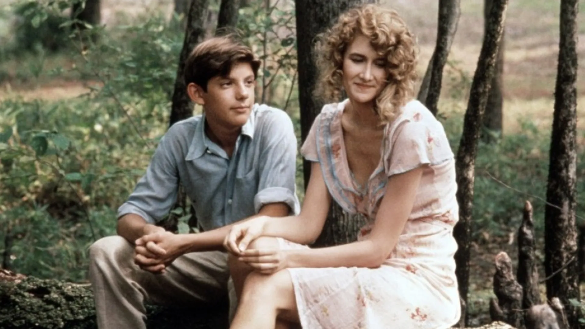 Lukas Haas and Laura Dern in Rambling Rose (Source: IMDb)