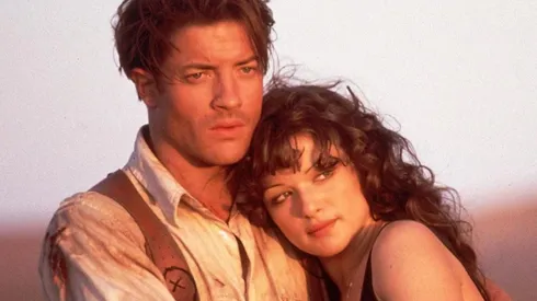 Brendan Fraser and Rachel Weisz.