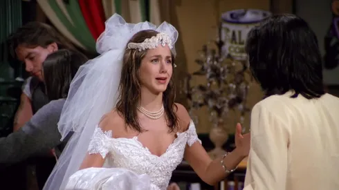 as Rachel Green in Friends
