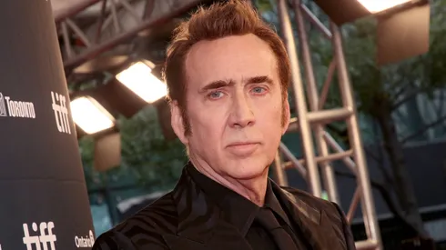 Nicolas Cage attends the "Dream Scenario" premiere during the 2023 Toronto International Film Festival at Royal Alexandra Theatre.