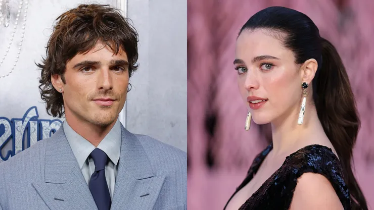 Jacob Elordi and Margaret Qualley in 2026.