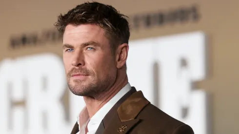 Chris Hemsworth attends the world premiere of Amazon MGM Studios' "Crime 101" at The United Theater on Broadway.