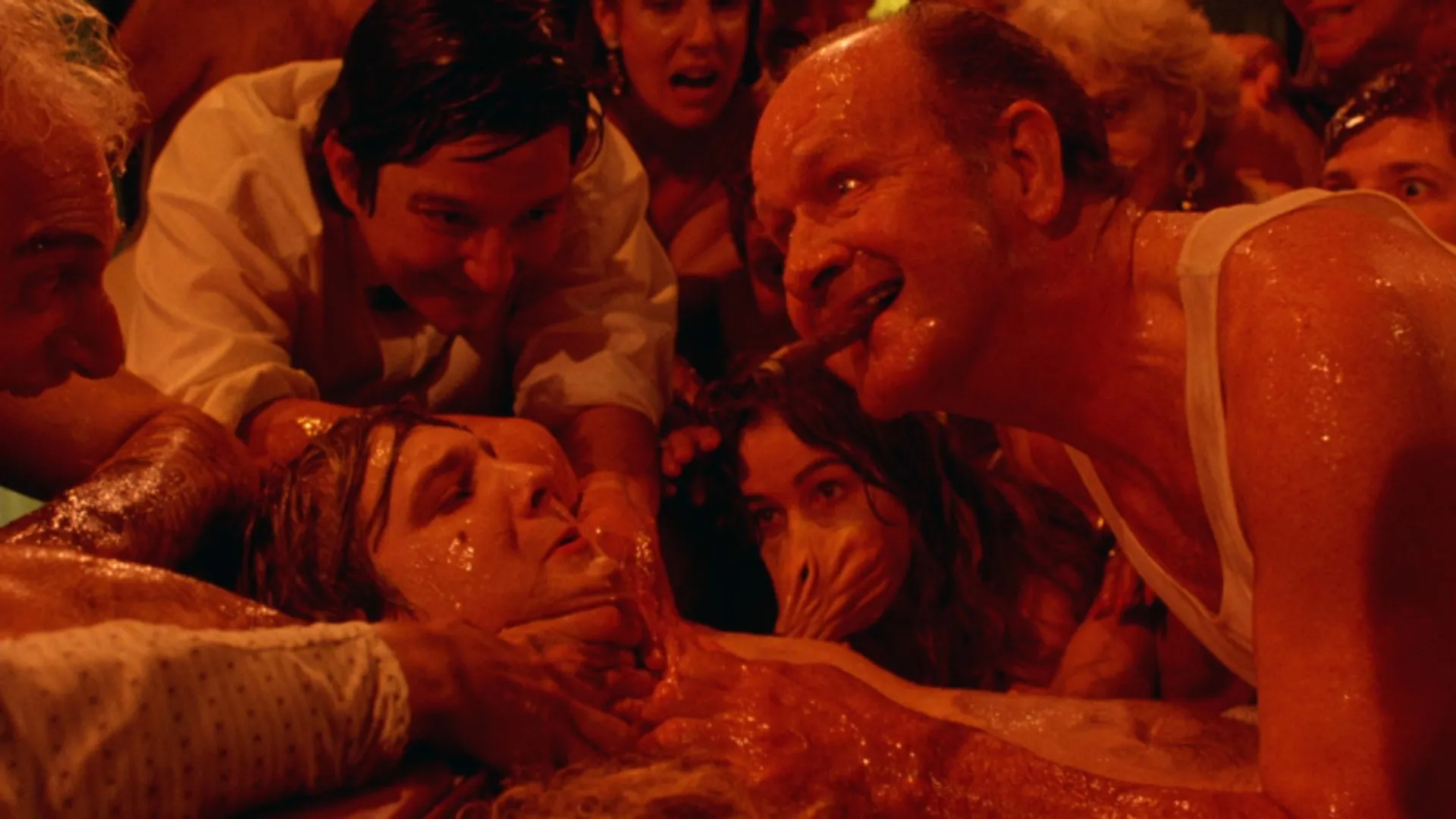 Tim Bartell and David Wiley in Society (Source: IMDb)