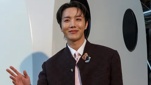 J-Hope attends the Louis Vuitton Menswear Spring/Summer 2026 show as part of Paris Fashion Week.