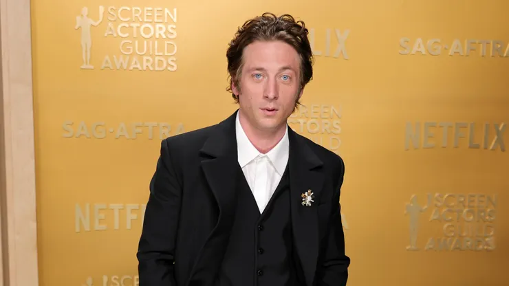 Jeremy Allen White attends the 31st Annual Screen Actors Guild Awards at Shrine Auditorium and Expo Hall on February 23, 2025 in Los Angeles, California.