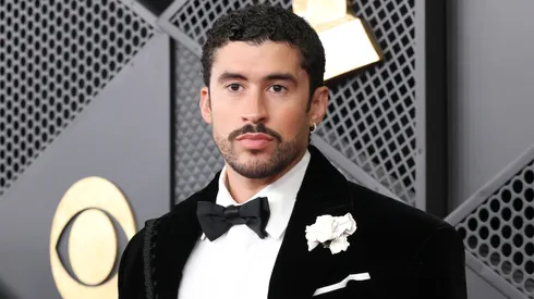 Bad Bunny attends the 68th GRAMMY Awards in 2026.
