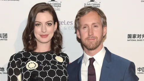 Actress Anne Hathaway and husband Adam Shulman attend the LA Art Show And Los Angeles Fine Art Show's 2016 Opening Night Premiere Party Benefiting St. Jude Children's Research Hospital.