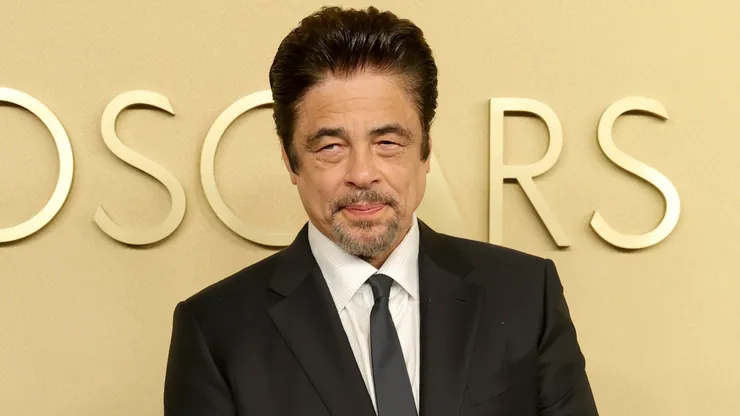 Benicio del Toro attends the 98th Oscar Nominees Luncheon in 2026.