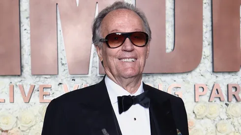 Peter Fonda attends the IMDb LIVE Viewing Party on March 4, 2018.