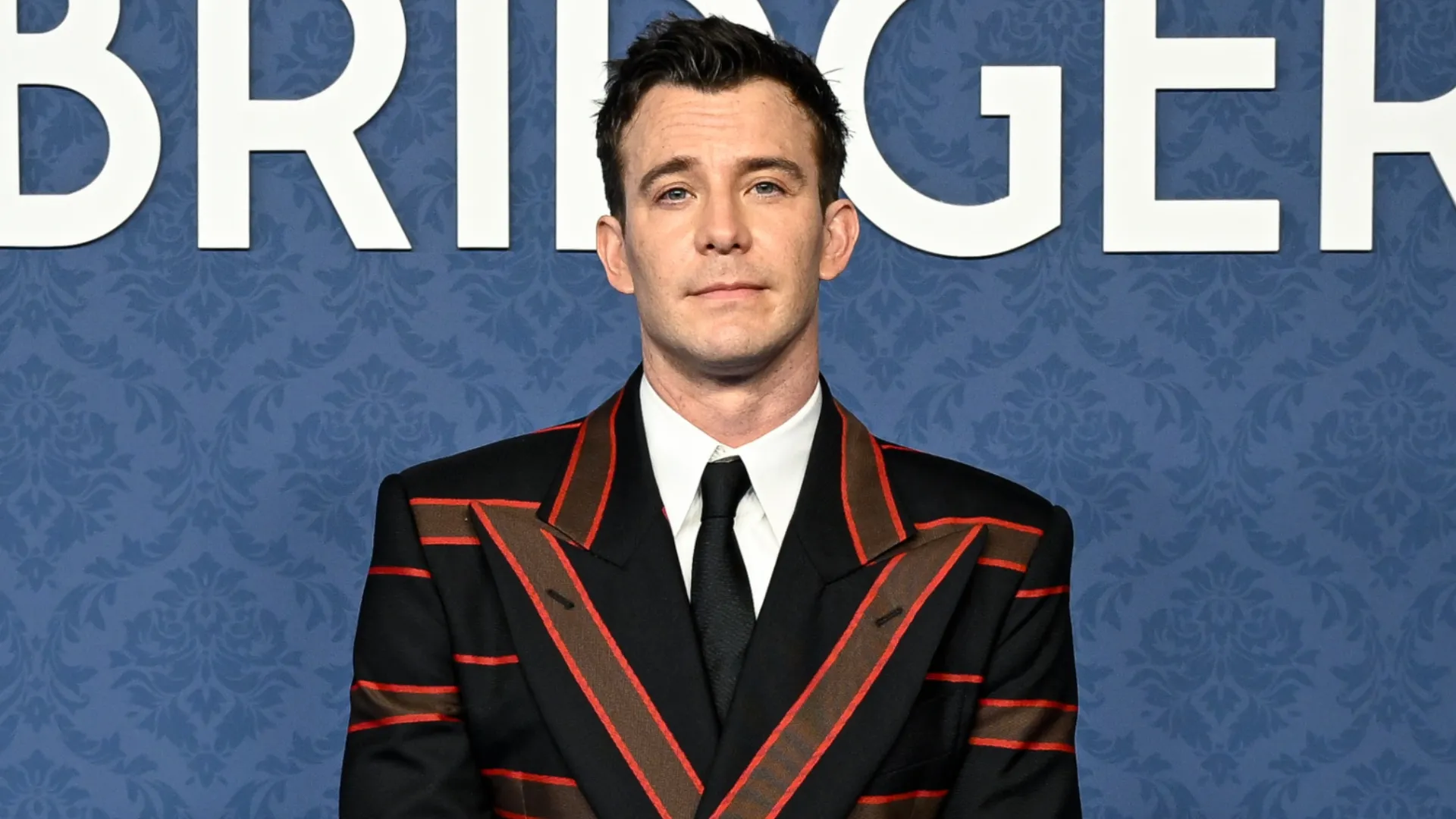 Luke Thompson attends the “Bridgerton” Season 4 Madrid Masquerade Ball (Source: Carlos Alvarez/Getty Images for Netflix)