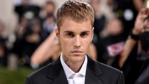 Justin Bieber attends The 2021 Met Gala Celebrating In America: A Lexicon Of Fashion at Metropolitan Museum of Art on September 13, 2021 in New York City.