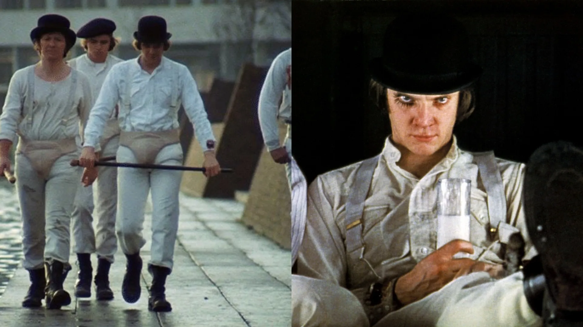 Malcolm McDowell in A Clockwork Orange (Source: IMDb)