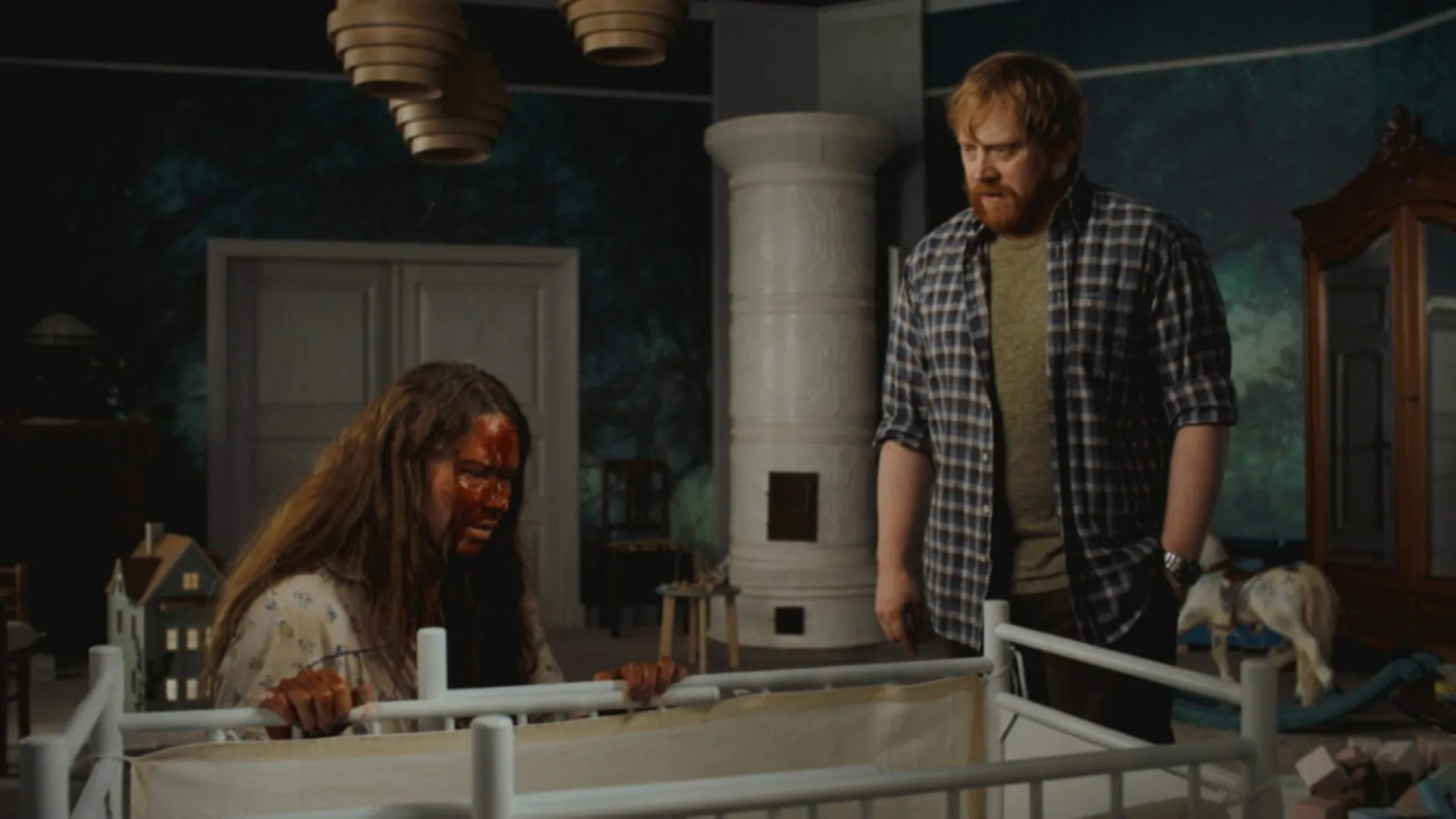 Rupert Grint and Seidi Haarla in Nightborn (Source: IMDb)