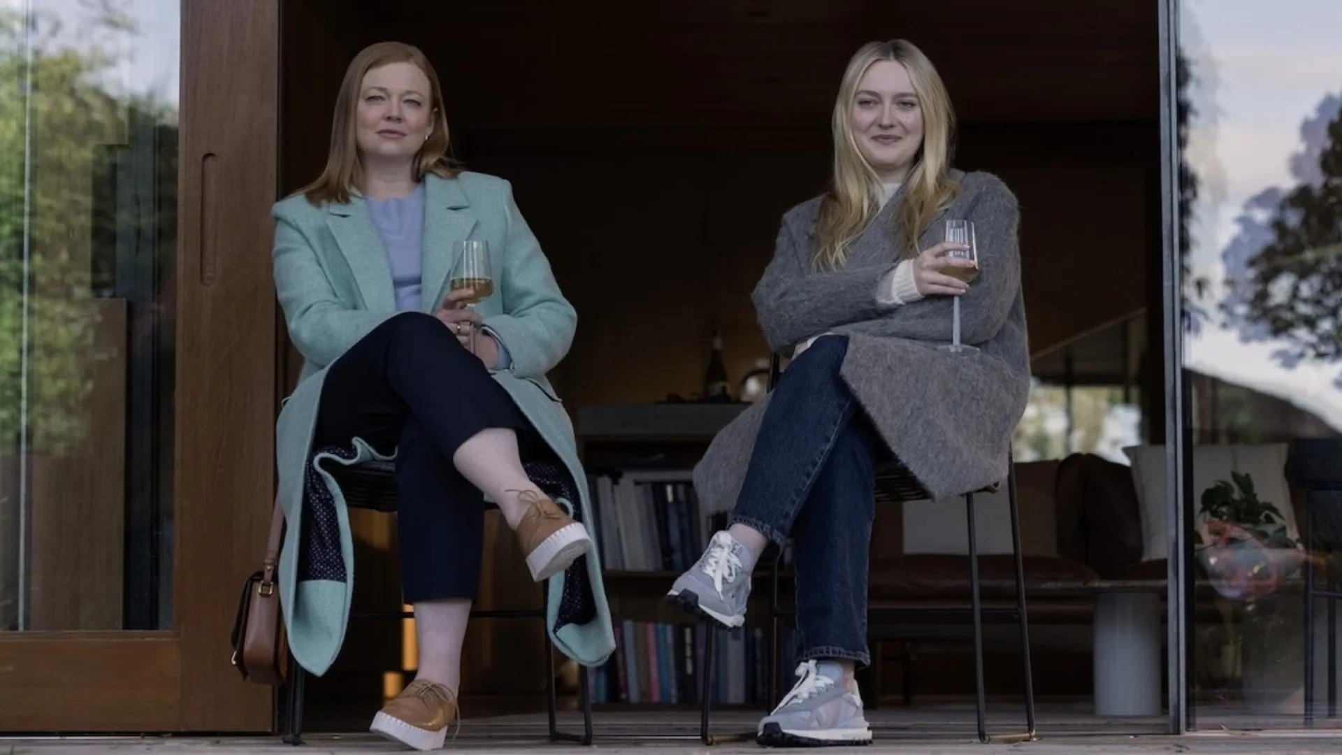 Dakota Fanning and Sarah Snook in All Her Fault (Source: IMDb)