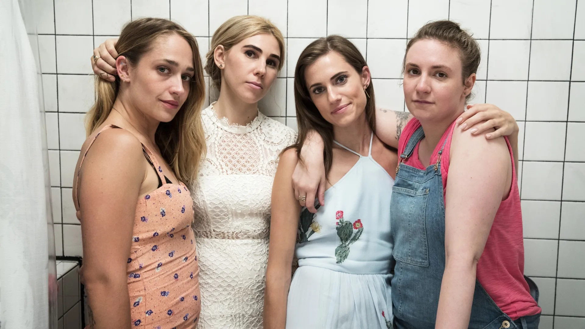 Zosia Mamet, Lena Dunham, Jemima Kirke and Allison Williams in Girls (Source: IMDb)