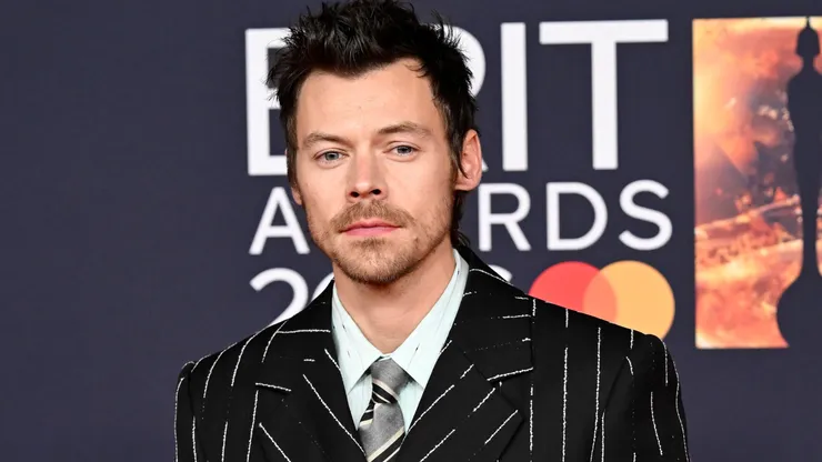 Harry Styles attends The BRIT Awards 2026 at Co-op Live on February 28, 2026 in Manchester, England.