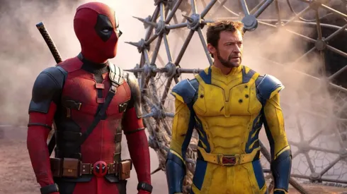 Ryan Reynolds and Hugh Jackman in Deadpool & Wolverine (2024)