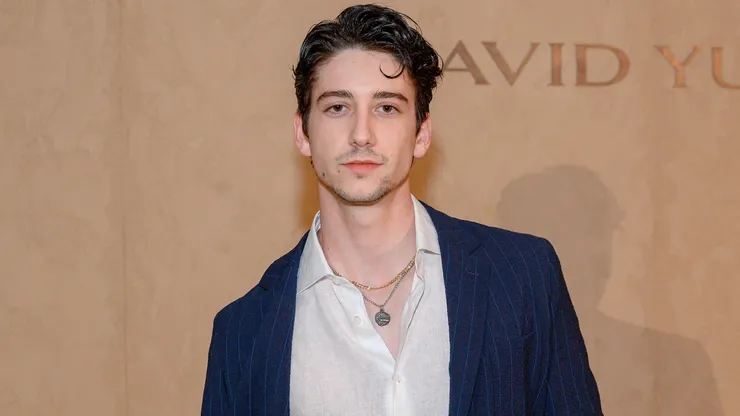 Milo Manheim walks the red carpet during the David Yurman After Party in 2025.