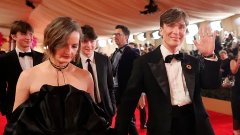 Yvonne McGuinness and Cillian Murphy attend the 96th Annual Academy Awards.