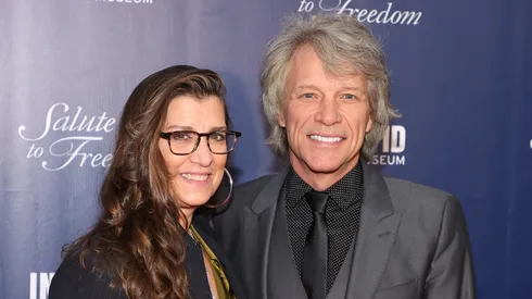 Dorothea Hurley and Recipient of the Intrepid Lifetime Achievement Award Jon Bon Jovi attend as Intrepid Museum hosts Annual Salute To Freedom Gala.
