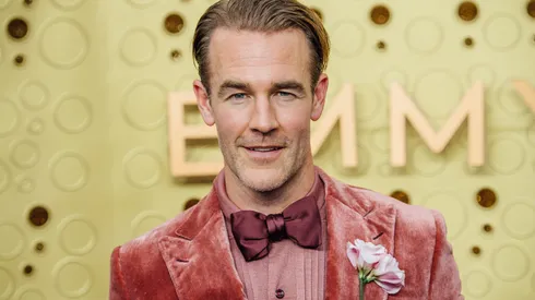 Image has been edited using digital filters) James Van der Beek arrives at the 71st Emmy Awards at Microsoft Theater on September 22, 2019 in Los Angeles, California.