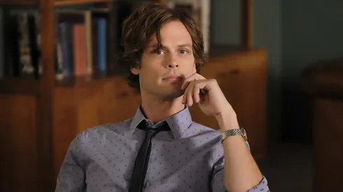 Matthew Gray Gubler in Criminal Minds.