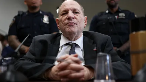 Former film producer Harvey Weinstein appears for his retrial at Manhattan Criminal Court.
