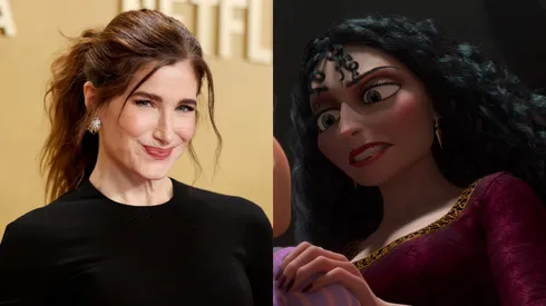 Kathryn Hahn attends the 32nd Annual Actor Awards and Mother Gothel of Tangled.
