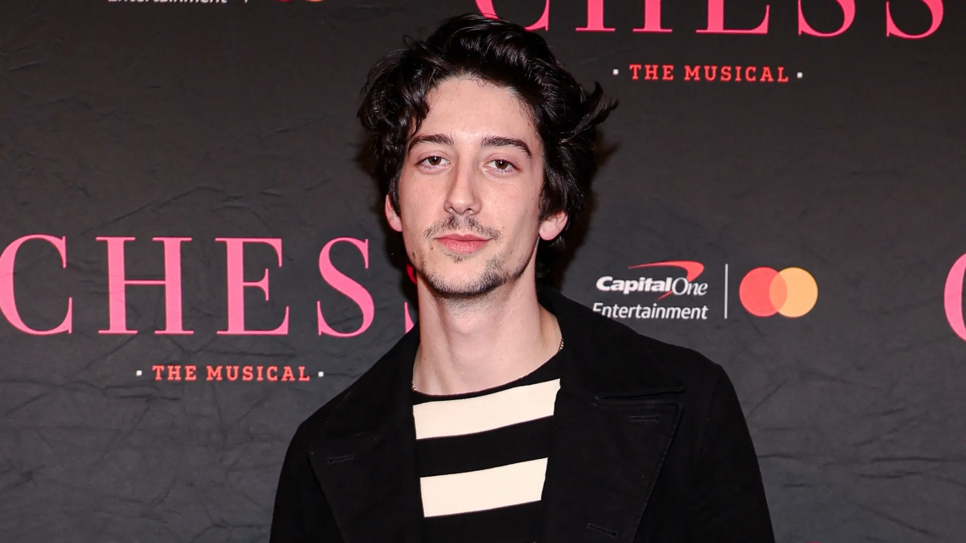 Milo Manheim attends “Chess” Broadway Opening Night in 2025 (Source: Manoli Figetakis/Getty Images)