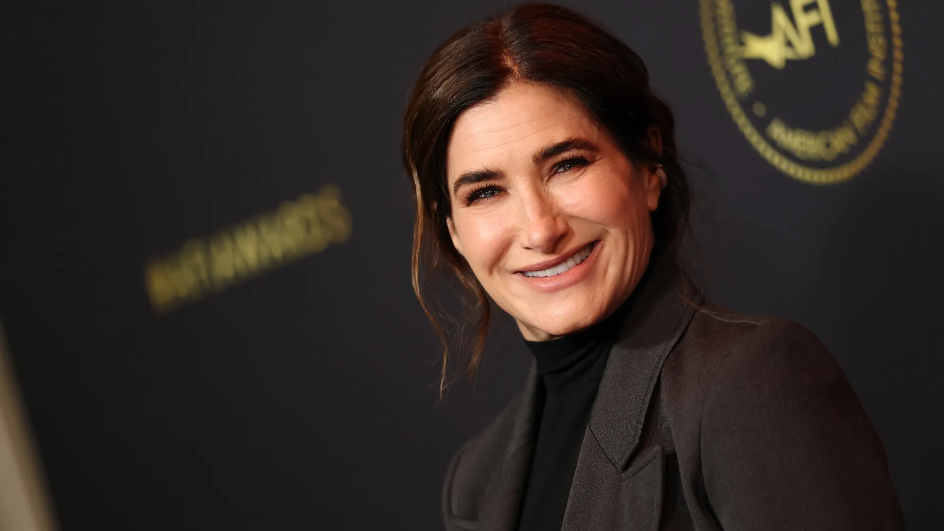 Kathryn Hahn attends the AFI Awards Luncheon in 2026 (Source: Monica Schipper/Getty Images)