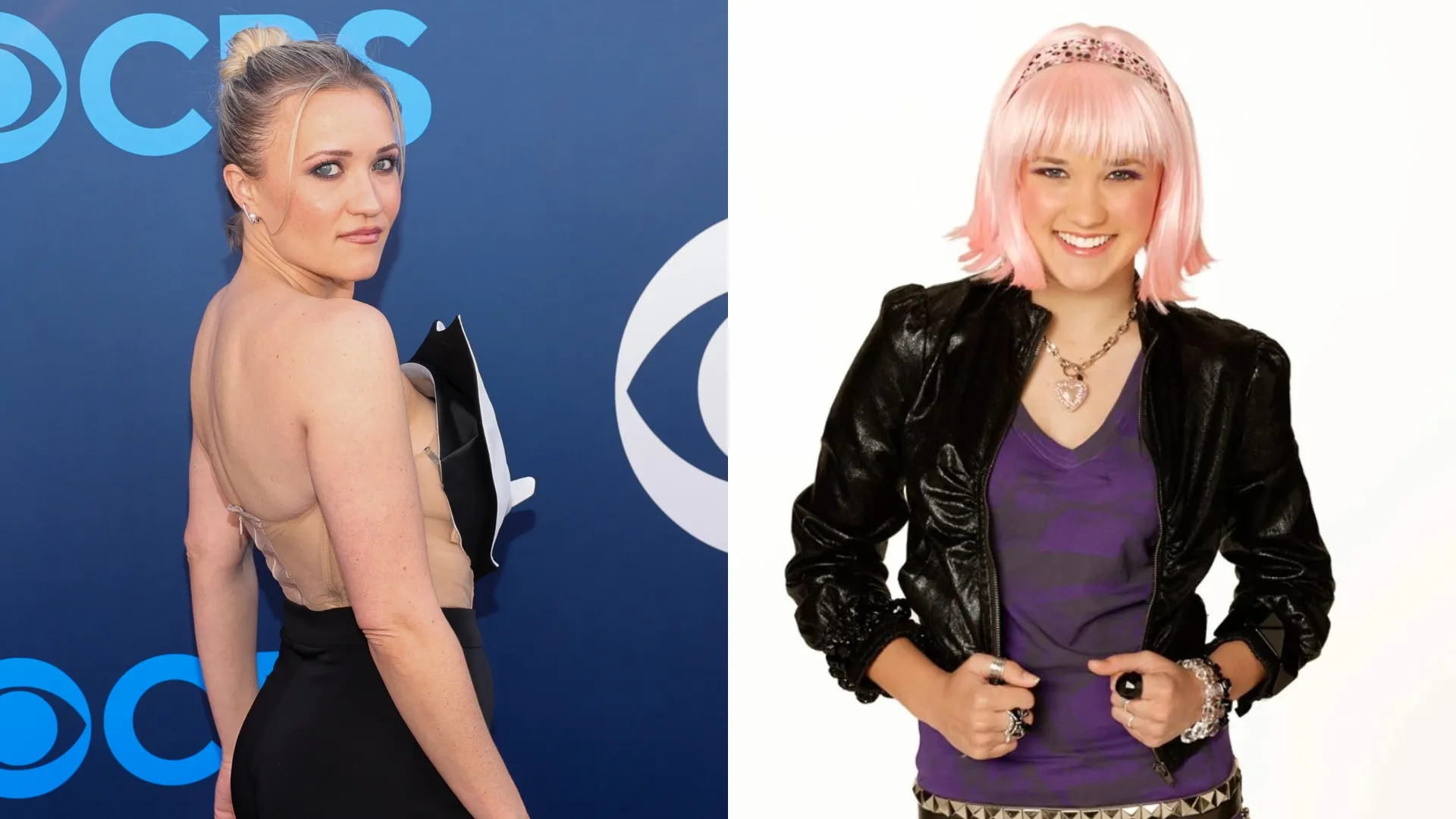 Emily Osment arrives at CBS Fest 2025 at Paramount Studios — Lilly Truscott (Source: Maya Dehlin Spach/Getty Images — IMDb)