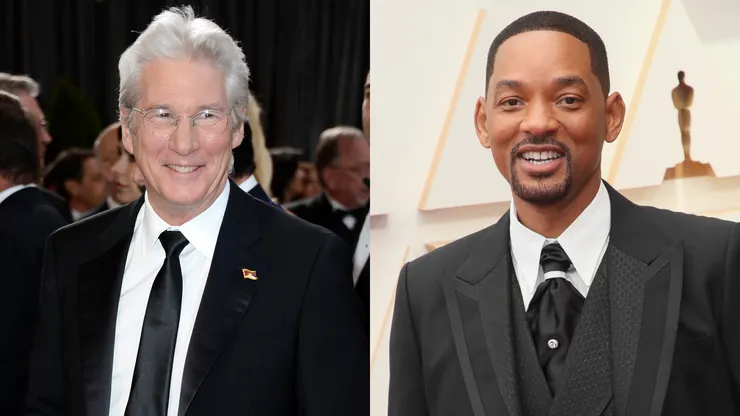 Richard Gere and Will Smith at the Oscars.
