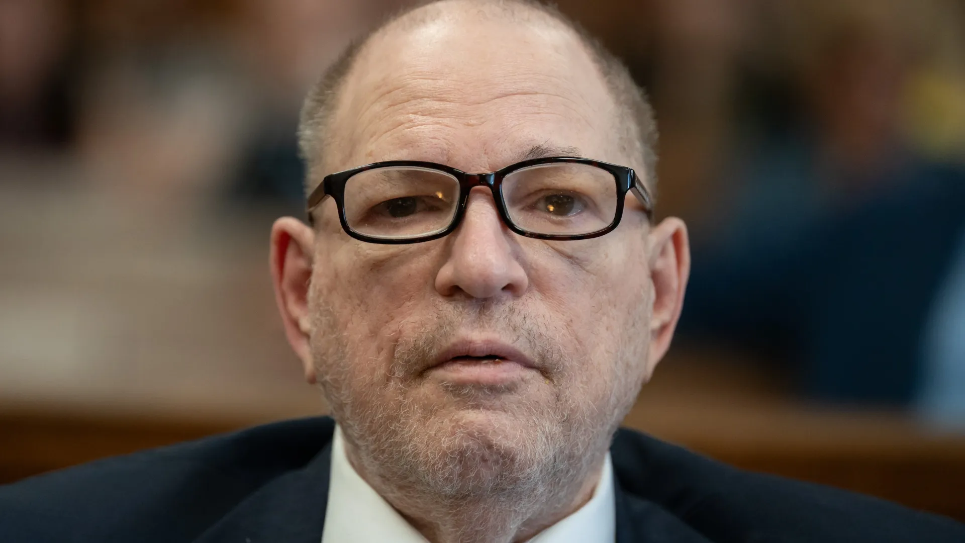 Harvey Weinstein appears in Manhattan Criminal Court in 2024 (Source: Adam Gray/Getty Images)