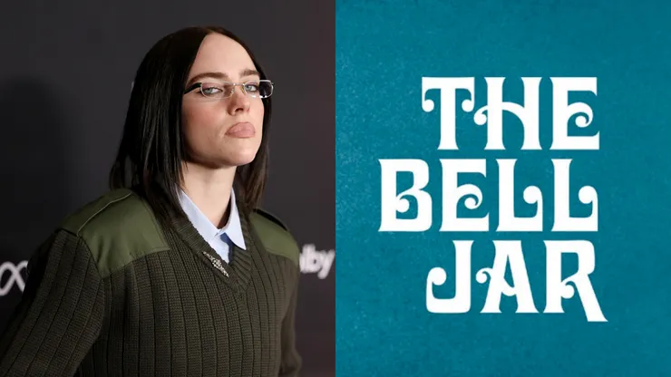 Billie Eilish attends the world premiere of 20th Century Studios "Avatar: Fire and Ash" — The Bell Jar logo.