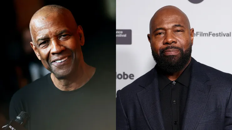 Denzel Washington and Antoine Fuqua