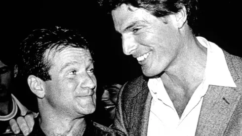Robin Williams and Christopher Reeve.
