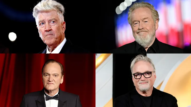 David Lynch, Ridley Scott, Quentin Tarantino, David Fincher