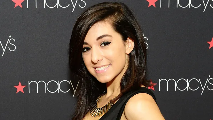 Christina Grimmie attends at Macy's iHeartRadio rising star in-store performance on May 16, 2015.