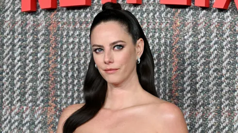 Kaya Scodelario attends the UK series global premiere of "The Gentlemen" in 2024.