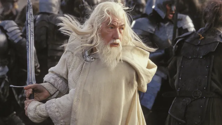 Ian McKellen in The Lord of the Rings: The Return of the King.