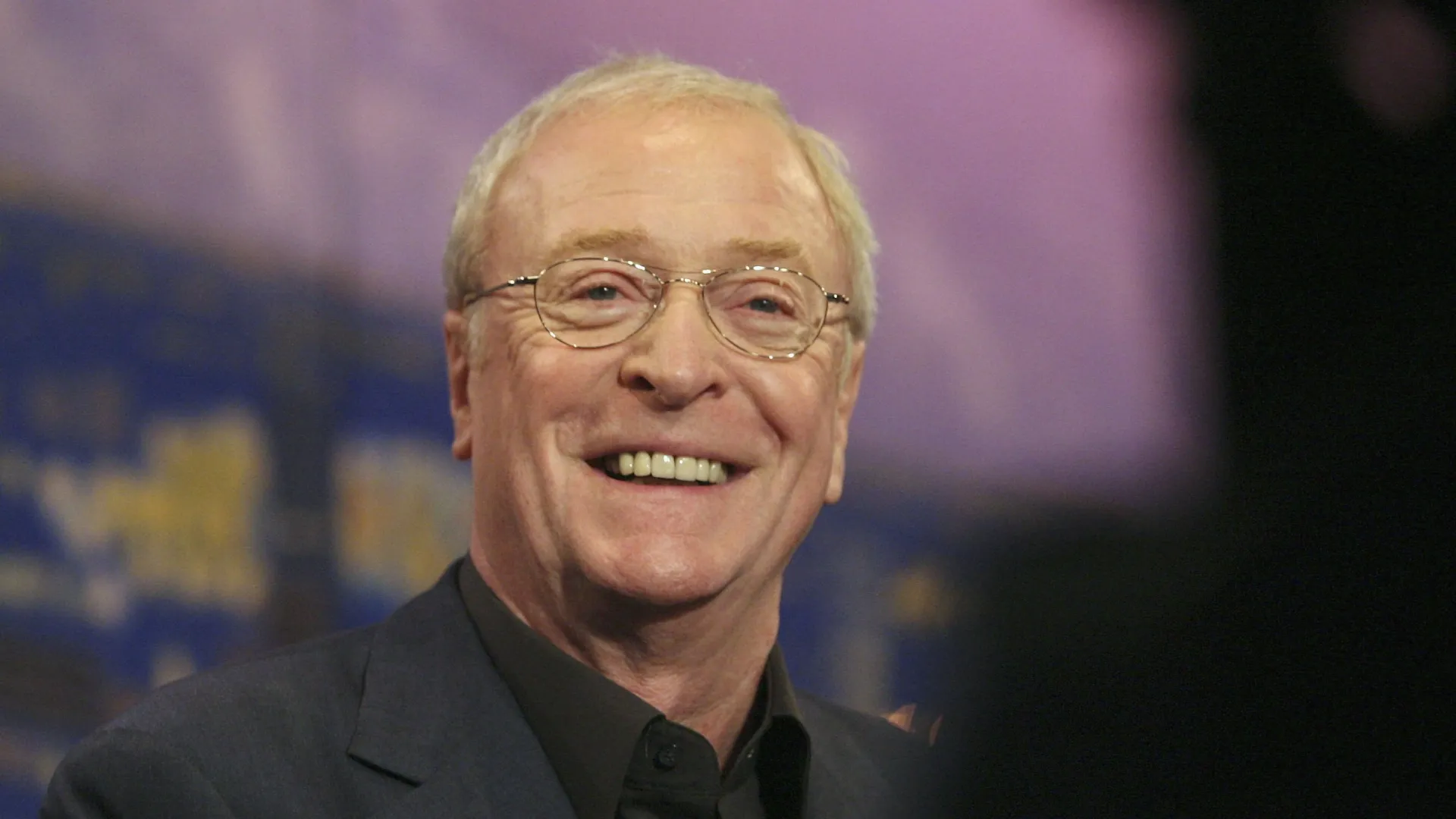 Actor Sir Michael Caine speaks during a guest appearance on the Late Late Show with Craig Ferguson at CBS Television City on October 12, 2006 in Los Angeles, California. (Photo Frederick M. Brown/Getty Images)