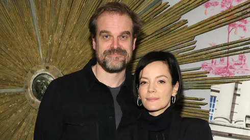 David Harbour and Lily Allen attend as Anna Wintour hosts Special Screening of "Living" at Crosby Hotel.