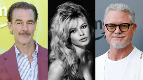 James Van Der Beek Brigitte Bardot and Eric Dane.