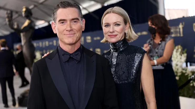 Billy Crudup and Naomi Watts attend the 28th Screen Actors Guild Awards in 2022.