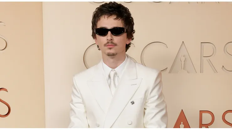 Timothée Chalamet attends the 98th Oscars at Dolby Theatre on March 15, 2026 in Hollywood, California.