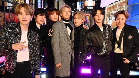 BTS attend Dick Clark's New Year's Rockin' Eve With Ryan Seacrest 2020.